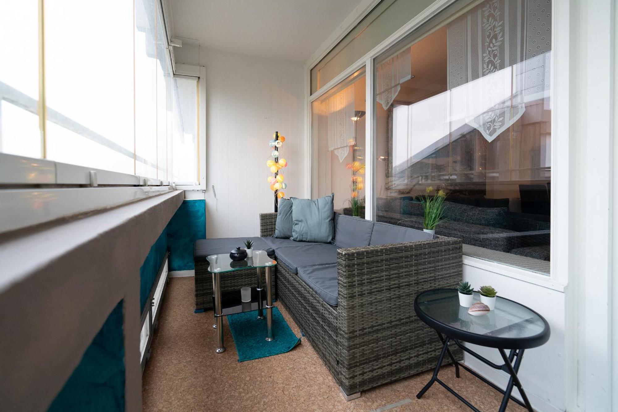 Panoramic App A02-9 Schick-Lounge Apartment Sierksdorf Luaran gambar