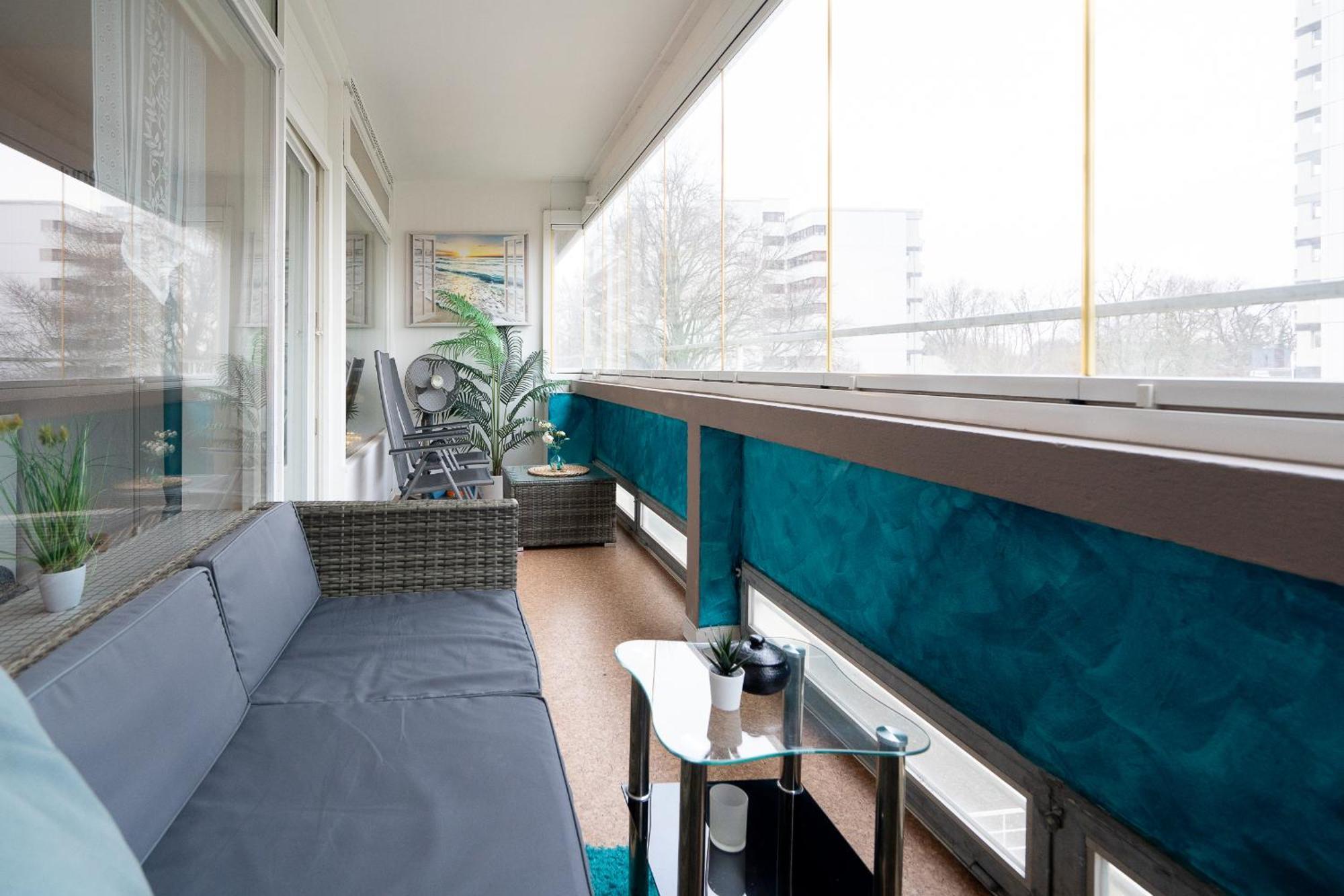 Panoramic App A02-9 Schick-Lounge Apartment Sierksdorf Luaran gambar